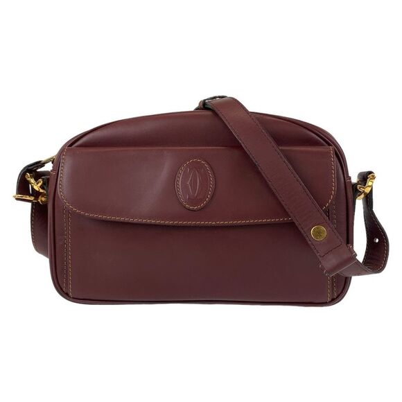 Cartier Handbags - Cartier Must Line Leather Shoulder Bag